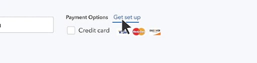QuickBooks Invoicing - Payment Options